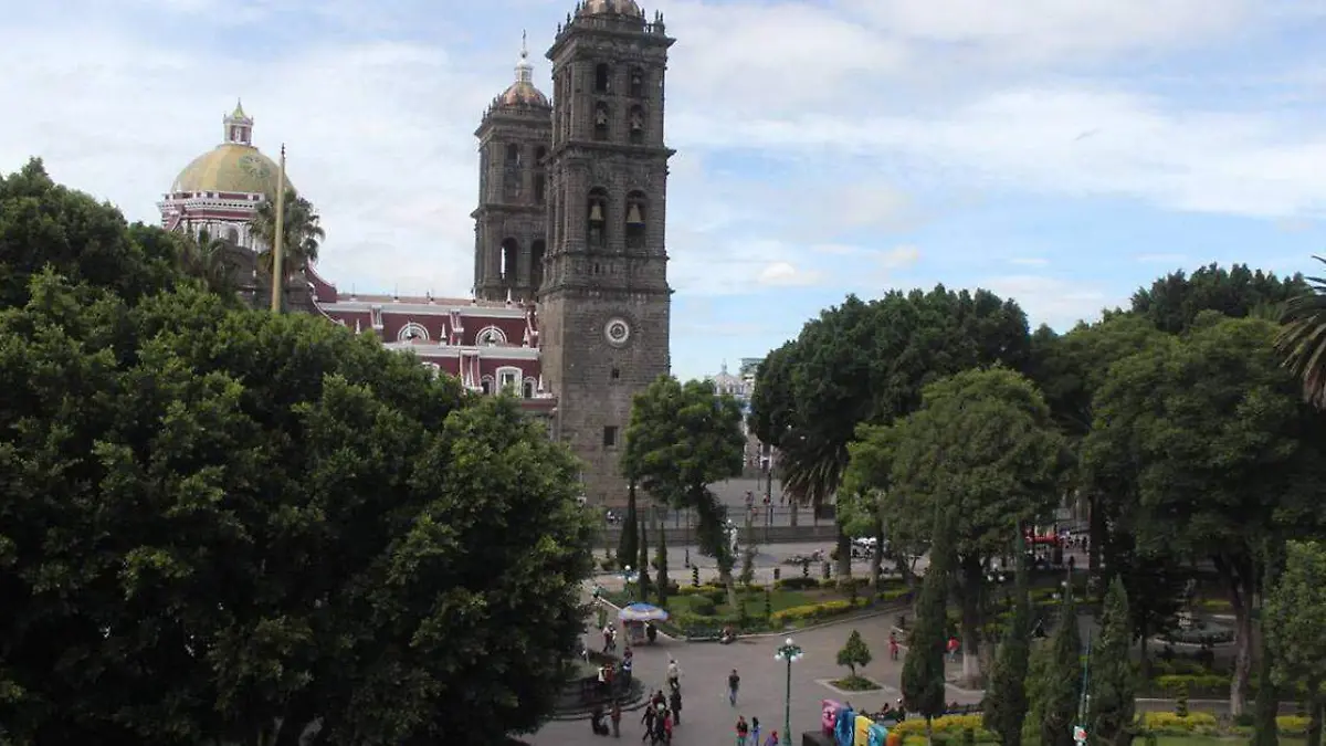 La maqueta ubicada en el Portal Hidalgo frente a la Avenida Juan de Palafox y Mendoza es un ícono que no puede pasar desapercibido